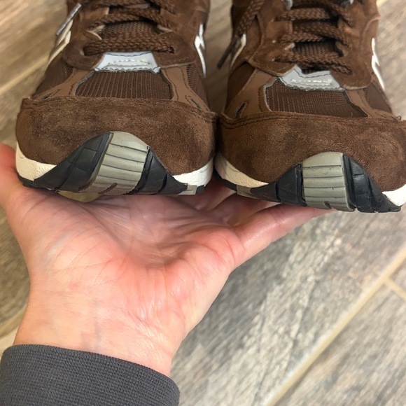 New Balance 991 Brown Sneakers size 7.5, W991BGW Made In England - Picture 13 of 14